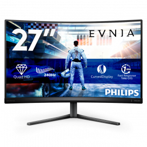 Philips 27M2C5500W/00 computer monitor 68.6 cm (27″) 2560 x 1440 pixels Quad HD LCD Grey