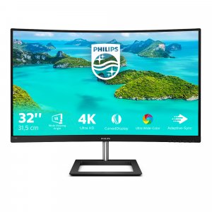 Philips E Line 328E1CA/00 LED display 80 cm (31.5″) 3840 x 2160 pixels 4K Ultra HD LCD Black