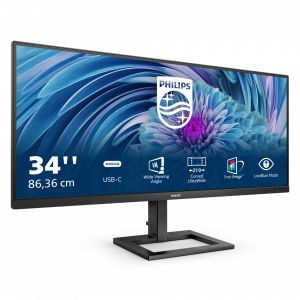 Philips E Line 346E2LAE/00 LED display 86.4 cm (34") 3440 x 1440 pixels Wide Quad HD LCD Black
