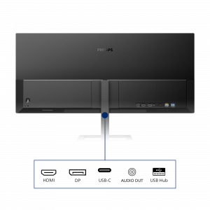 Philips E Line 346E2LAE/00 LED display 86.4 cm (34") 3440 x 1440 pixels Wide Quad HD LCD Black