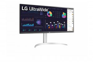 LG 34WQ650-W computer monitor 86.4 cm (34") 2560 x 1080 pixels 4K Ultra HD LCD Silver, White