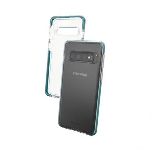 ZAGG Piccadilly mobile phone case 15.5 cm (6.1") Cover Teal, Transparent