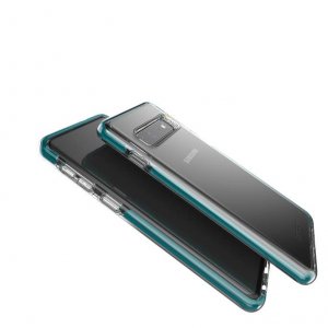 ZAGG Piccadilly mobile phone case 15.5 cm (6.1") Cover Teal, Transparent