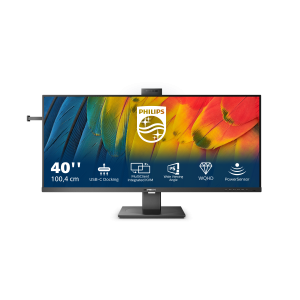 Philips 5000 series 40B1U5601H/00 computer monitor 101.6 cm (40") 3440 x 1440 pixels Wide Quad HD LCD Black