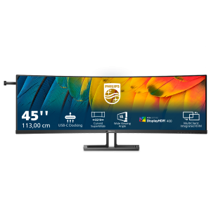 Philips 6000 series 45B1U6900C/00 LED display 113 cm (44.5″) 5120 x 1440 pixels UltraWide Dual Quad HD Black