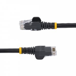 StarTech.com Cat5e Ethernet Patch Cable with Snagless RJ45 Connectors - 10 m, Black