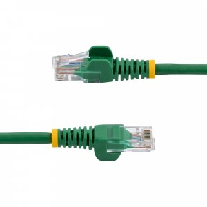 StarTech.com Cat5e Patch Cable with Snagless RJ45 Connectors - 1m, Green