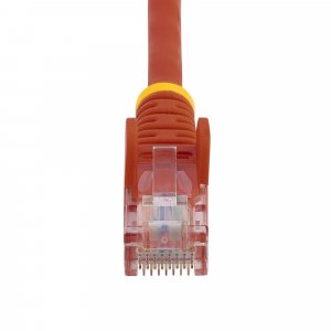 StarTech.com Cat5e Patch Cable with Snagless RJ45 Connectors - 1m, Red