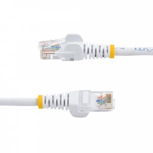 StarTech.com Cat5e Patch Cable with Snagless RJ45 Connectors - 2m, White