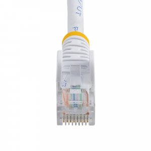 StarTech.com Cat5e Patch Cable with Snagless RJ45 Connectors - 2m, White