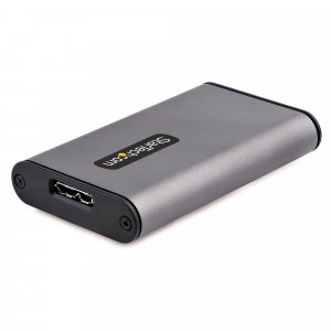 StarTech.com USB 3.0 HDMI Video Capture Device, 4K 30Hz Video Capture Adapter/External USB Capture Card, UVC, Live Stream, Screen Recorder, Works w/ USB-A, USB-C, TB3 - Windows/Mac/Ubuntu