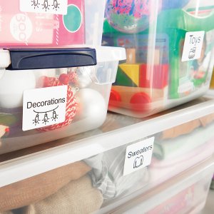 DYMO Authentic LabelWriter Multi-Purpose Labels | 57 mm x 32 mm | Self-Adhesive | Roll of 1000 Easy-Peel Labels for LabelWriter Label Makers | Made in Europe