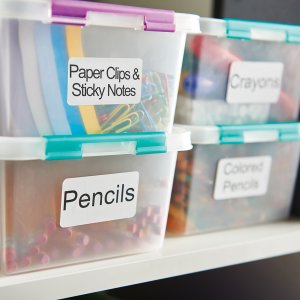 DYMO Authentic LabelWriter Multi-Purpose Labels | 57 mm x 32 mm | Self-Adhesive | Roll of 1000 Easy-Peel Labels for LabelWriter Label Makers | Made in Europe