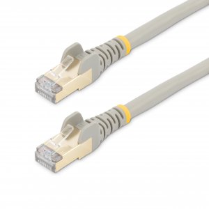 StarTech.com 3m CAT6a Ethernet Cable - 10 Gigabit Shielded Snagless RJ45 100W PoE Patch Cord - 10GbE STP Network Cable w/Strain Relief - Grey Fluke Tested/Wiring is UL Certified/TIA