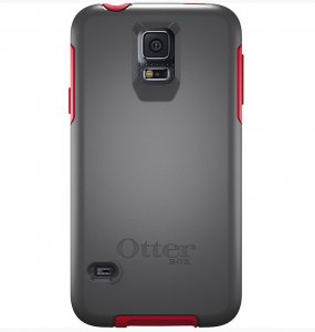 OtterBox Symmetry mobile phone case 12.9 cm (5.1″) Cover Grey, Red