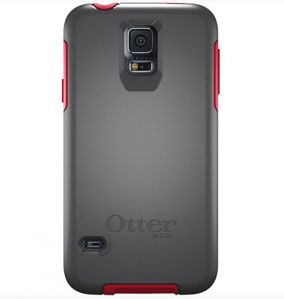 OtterBox Symmetry mobile phone case 12.9 cm (5.1") Cover Grey, Red