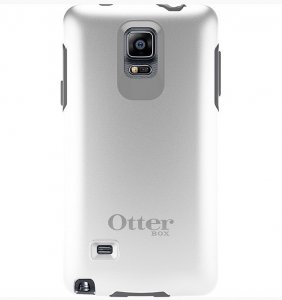 OtterBox Symmetry mobile phone case 14.5 cm (5.7″) Cover Grey, White