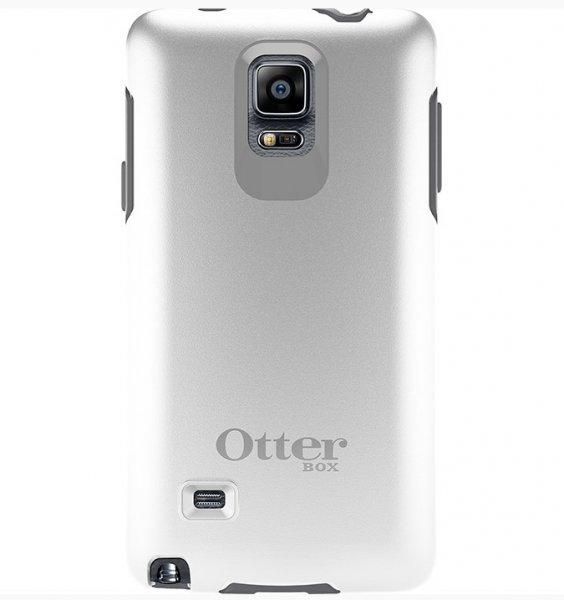 OtterBox Symmetry mobile phone case 14.5 cm (5.7") Cover Grey, White