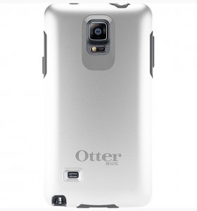 OtterBox Symmetry mobile phone case 14.5 cm (5.7") Cover Grey, White