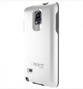 OtterBox Symmetry mobile phone case 14.5 cm (5.7") Cover Grey, White