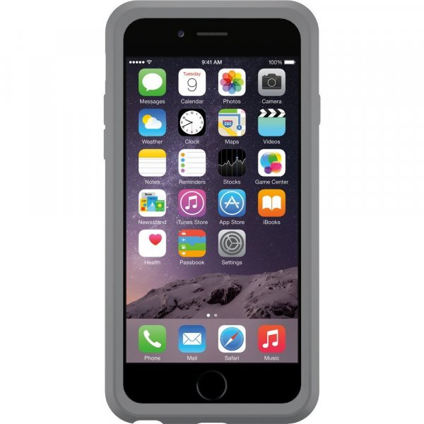 OtterBox Symmetry mobile phone case 11.9 cm (4.7") Cover Grey, White