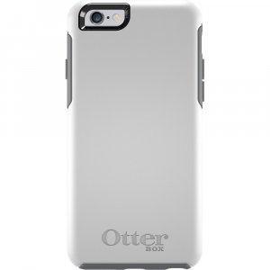 OtterBox Symmetry mobile phone case 11.9 cm (4.7") Cover Grey, White