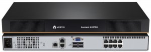 Vertiv Avocent AV 3108 KVM switch Rack mounting Black