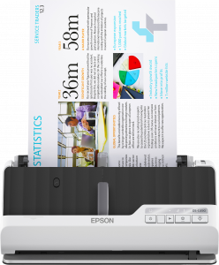 Epson DS-C490 Sheet-fed scanner 600 x 600 DPI A4 Black, Grey