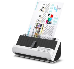 Epson DS-C490 Sheet-fed scanner 600 x 600 DPI A4 Black, Grey