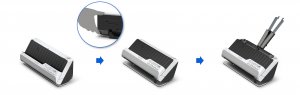 Epson DS-C490 Sheet-fed scanner 600 x 600 DPI A4 Black, Grey