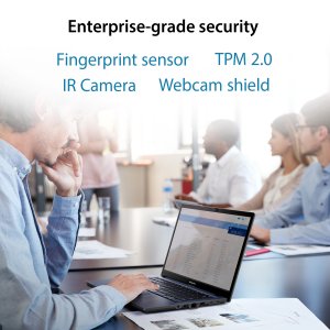 ASUS ExpertBook B1 B1402CBA-EBI715X Intel® Core™ i7 i7-1255U Laptop 35.6 cm (14") Full HD 16 GB DDR4-SDRAM 512 GB SSD Wi-Fi 6E (802.11ax) Windows 11 Pro Black