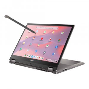 ASUS Chromebook CX34 Flip CB3401FBA-LZ0101 Intel® Core™ i7 i7-1255U 35.6 cm (14″) Touchscreen WUXGA 8 GB LPDDR4x-SDRAM 512 GB SSD Wi-Fi 6E (802.11ax) ChromeOS Grey