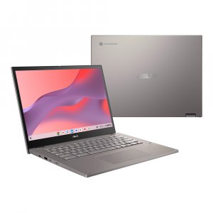 ASUS Chromebook CX34 Flip CB3401FBA-LZ0101 Intel® Core™ i7 i7-1255U 35.6 cm (14") Touchscreen WUXGA 8 GB LPDDR4x-SDRAM 512 GB SSD Wi-Fi 6E (802.11ax) ChromeOS Grey