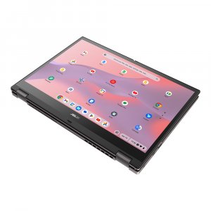 ASUS Chromebook CX34 Flip CB3401FBA-LZ0101 Intel® Core™ i7 i7-1255U 35.6 cm (14") Touchscreen WUXGA 8 GB LPDDR4x-SDRAM 512 GB SSD Wi-Fi 6E (802.11ax) ChromeOS Grey