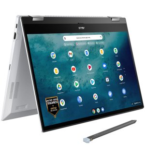 ASUS Chromebook Flip CB5500FEA-E60125 Intel® Core™ i5 i5-1135G7 39.6 cm (15.6") Touchscreen Full HD 8 GB LPDDR4x-SDRAM 256 GB SSD Wi-Fi 6 (802.11ax) ChromeOS White