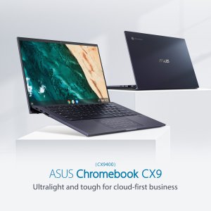 ASUS Chromebook CX9 CB9400CEA-KC0200 Intel® Core™ i5 i5-1135G7 35.6 cm (14") Full HD 8 GB LPDDR4x-SDRAM 256 GB SSD Wi-Fi 6 (802.11ax) ChromeOS Black