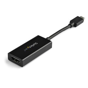 StarTech.com USB C to HDMI Adapter - 4K 60Hz Video, HDR10 - USB-C to HDMI 2.0b Adapter Dongle - USB Type-C DP Alt Mode to HDMI Monitor/Display/TV - USB C to HDMI Converter