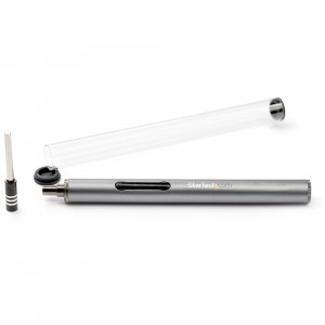 StarTech.com 55-Bit Electric Precision Screwdriver Set - Portable Cordless Battery Powered Bit Driver Kit for Electronic, Laptop, Computers, Tablet & Phone Repairs - Magnetic Work Pad