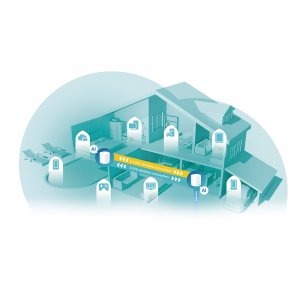 TP-Link AX3000 Whole Home Mesh Wi-Fi 6 System, 2-Pack