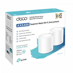 TP-Link AX3000 Whole Home Mesh Wi-Fi 6 System, 2-Pack