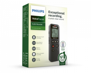 Philips VoiceTracer 8 kHz Black