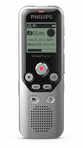 Philips DVT1250 dictaphone Internal memory & flash card Black, Grey