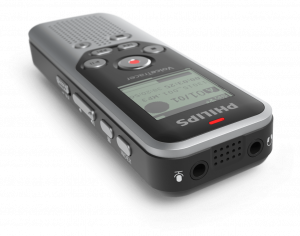 Philips DVT1250 dictaphone Internal memory & flash card Black, Grey