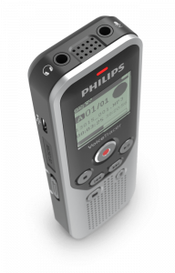 Philips DVT1250 dictaphone Internal memory & flash card Black, Grey