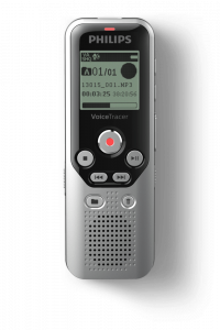 Philips DVT1250 dictaphone Internal memory & flash card Black, Grey