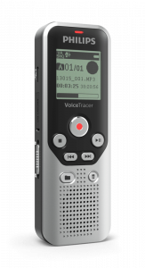 Philips DVT1250 dictaphone Internal memory & flash card Black, Grey