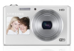 Samsung DV DV151F Compact camera 16.2 MP CCD 4608 x 3456 pixels White