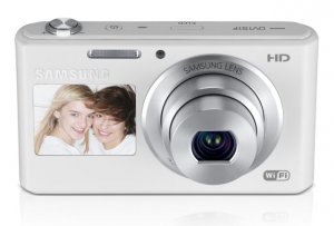 Samsung DV DV151F Compact camera 16.2 MP CCD 4608 x 3456 pixels White