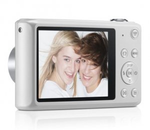Samsung DV DV151F Compact camera 16.2 MP CCD 4608 x 3456 pixels White