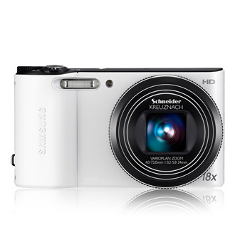 Samsung WB 150 1/2.3" Compact camera 14.2 MP CCD 4320 x 3240 pixels White
